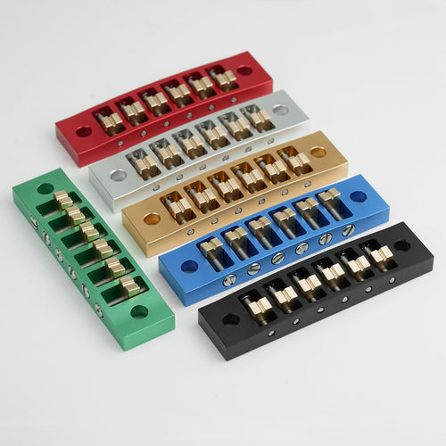 Guyker GMA013 Harmonica-Style Tune-O-Matic Bridge for LP/SG Guitars