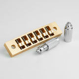 Guyker GMA013 Harmonica-Style Tune-O-Matic Bridge for LP/SG Guitars, view 5