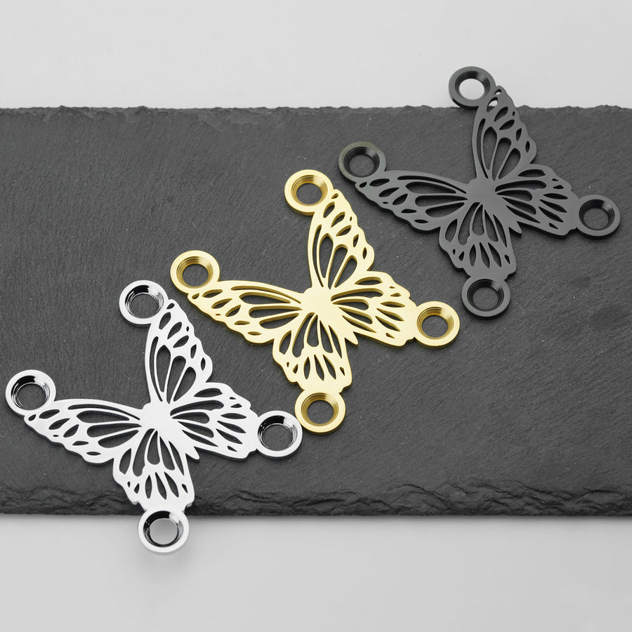 Guyker GN006 Stainless Steel Hollow Butterfly 4-Hole Neck Plate