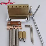 Guyker ST Fixed Tremolo Bridge 2-Point 10.8mm Spacing Brass Block GG510, view 4