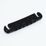 Guyker GS001 Carbon Fiber Tune-O-Matic Tailpiece Stop Bar with Studs for Electric Guitar, view 4