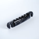Guyker GS001 Carbon Fiber Tune-O-Matic Tailpiece Stop Bar with Studs for Electric Guitar, view 6