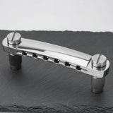 Guyker GS001+GM015-Ti Titanium Tune-O-Matic Bridge+Stop Bar Tailpiece with Anchors and Studs for LP SG Guitars, view 6