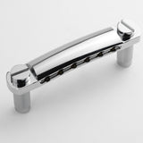 Guyker GSA001-T Guitar Stop Tailpiece with Brass Posts and Bushings, view 4