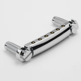 Guyker GSA001-T Guitar Stop Tailpiece with Brass Posts and Bushings, view 5
