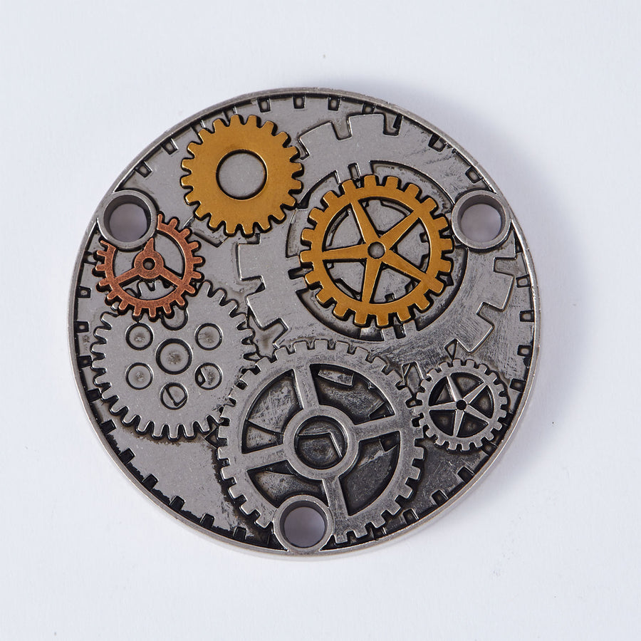 Guyker Guitar Back plate ChiLun Cover Gear Pattern Metal Toggle Switch
