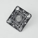 Guyker Square Curved Metal Jack Plate For Electric Guitar Bass GJ012, view 5
