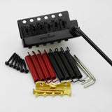 Guyker GG1009A-S Guitar Tremolo Bridge with Locking Saddles and Brass Block 10.8MM String Space, view 2