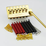Guyker GG1009A-S Guitar Tremolo Bridge with Locking Saddles and Brass Block 10.8MM String Space, view 3