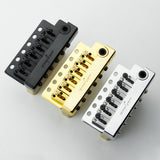 Guyker GG1009A-S Guitar Tremolo Bridge with Locking Saddles and Brass Block 10.8MM String Space, view 4
