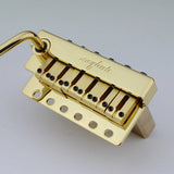 Guyker GG1009A 6-Point Tremolo Bridge with Brass Saddles & Brass Block, view 5