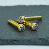 Guyker GX-008 Acoustic Guitar Bridge Pins with Colored Diamond, view 2