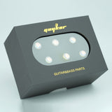 Guyker GX-003 Acoustic Guitar Bridge Pins with Glowing Rainbow Radiant Glow, view 4