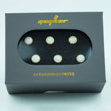 Guyker GX-009 Acoustic Guitar Bridge Pins with Pearl White Chips, view 5