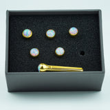 Guyker GX-010 Acoustic Guitar Bridge Pins with Colorful Chips, view 6