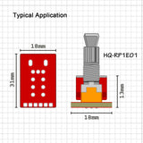 Guyker HQ-AS02 Active Guitar Preamp Kit Clean Boost Module for ST Style Electric Guitar, view 6