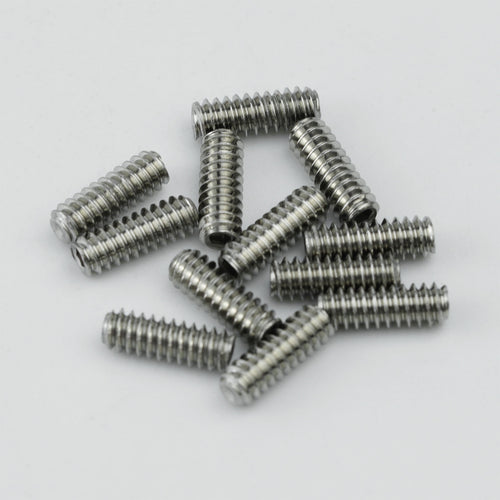 Guyker Imperial Saddle Height Adjustment Screws 12PCS for FD ST Guitar Bridge Saddles