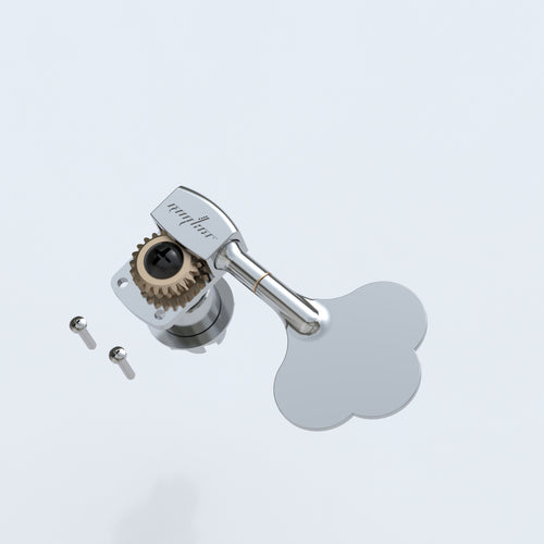 Guyker BB101 Locking Bass Tuning Machine Heads Clover Key Tuners