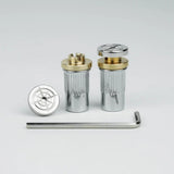 Guyker LZ003 Adjustable Stop Tailpiece Studs & Bushings Set for LP-Style Guitar, M8, view 3