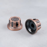 Guyker NKB-004 Potentiometer Knob Set Gold Bronze Chrome Diameter 6MM, view 2