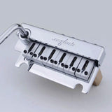 Guyker GG1009 Non-locking 2 Point Guitar Tremolo Bridge with Brass Saddle Brass Block for FD Strat, view 3