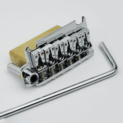 Guyker GG510-L Left-Handed 2-Point Tremolo Bridge for Electric Guitar with Brass Block