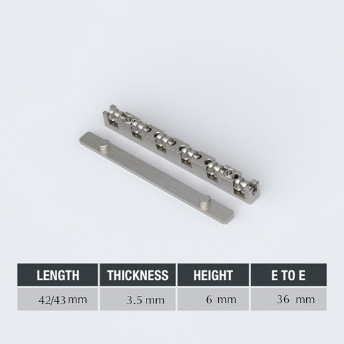 Guyker NUT-TS001 Titanium Alloy Nut for ST TL Guitar
