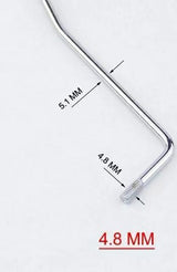 Guyker PA001 Titanium Alloy Tremolo Bar Replacement 4.8MM Bridge Arm Assembly, view 5