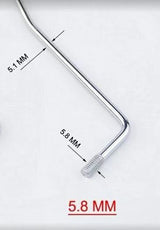 Guyker PA002 Titanium Alloy Tremolo Bar Replacement 5.8MM Bridge Arm Assembly, view 4