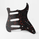 Guyker PG005T Forged Carbon Fiber SSS Pickguard 11-Hole for Strat-Style Electric Guitar, view 3