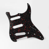 Guyker PG005T Forged Carbon Fiber SSS Pickguard 11-Hole for Strat-Style Electric Guitar, view 4