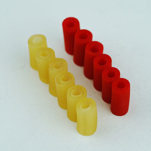 Guyker Pickup Mounting Tubing Set Rubber Height Adjustment Sleeves for Electric Guitar