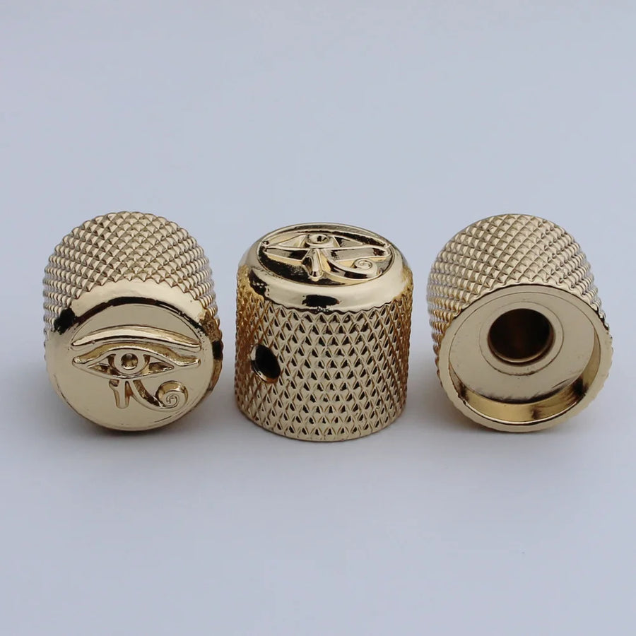 Guyker CKB018 Potentiometer Knob Eye of Horus Surface Inner Diameter 6MM For Electric Guitar or Bass Accessories