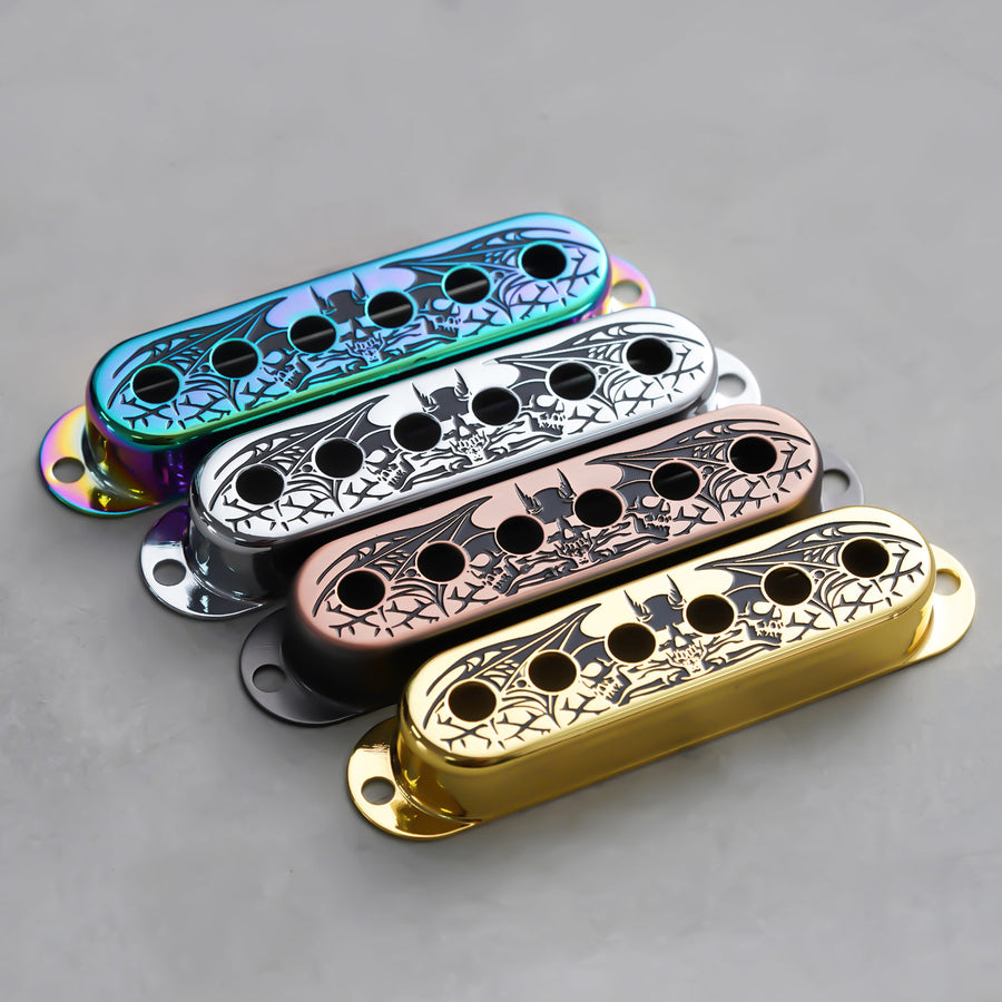 Guyker PS003 Brass Single Pickup Covers for Strat