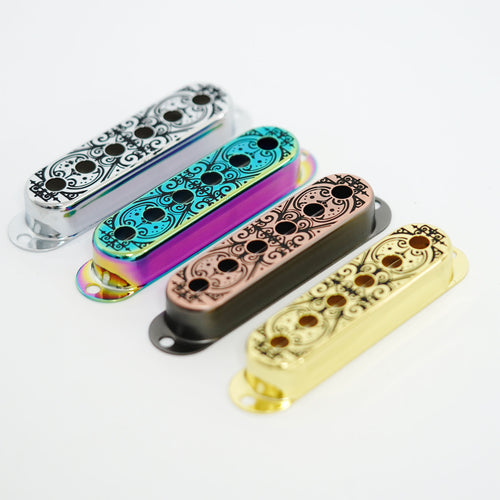 Guyker PS004 Brass Single Pickup Covers for Strat