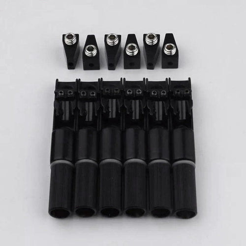 Guyker Single String Fan Guitar Bridge – Headless Fixed Fanned Bridges Set