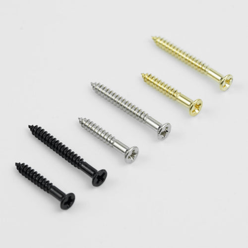 Guyker Stainless Steel Pickup Frame Mounting Screws M2.1×14/19mm for Electric Guitar