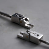 Guyker FR-SUS 6ps Steel Bridge Saddles - Compatible with Floyd Rose FR Tremolo System, view 6