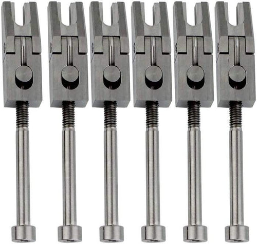 Guyker FR-TI6ps Titanium Alloy Tremolo Bridge Saddles, Floyd Rose Compatible