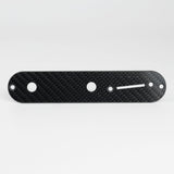 Guyker TL-030T Forged Carbon Fiber Tele Control Plate for Telecaster-Style Electric Guitar, view 6