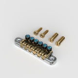 Guyker TP2X Adjustable Fine-Tuning Zinc Alloy Tailpiece for Electric Guitar, view 3