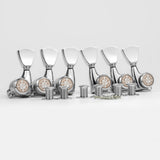 Guyker GK-510D4SP Locking Tuners with 1:21 Gear Ratio for LP and SG Electric Guitars, view 5