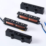 Guyker 4JFA Vintage Style JB Jazz Electric Bass Guitar Pickup Alnico pickups Set, view 2