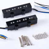 Guyker 4JFA Vintage Style JB Jazz Electric Bass Guitar Pickup Alnico pickups Set, view 3