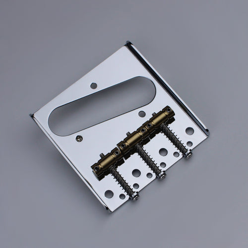 Guyker GT03 Vintage Style Tremolo Guitar Bridge with Brass Saddle for FD TL