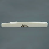 Guyker White Bone Saddle for Acoustic Guitar, 2 PCS, view 2
