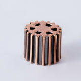 GUYKER CKB011 Brass Gear Knobs Dual Color Option Dia. 6mm, view 6
