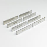 Luthier PSAZ002 Guyker Guitar Fret Press Inserts, 304 Stainless Steel Fingerboard Radian Fret Insert Luthier Tool for Acoustic Electric Guitar Bass, view 2