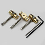 Guyker BRASS SWIVEL Guitar Bridge Saddles with Wrench for TL Electric Guitar, view 5