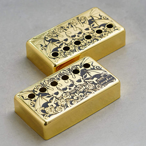 Guyker PC006 50-52MM Cool Humbucker Cupronickel Material Guitar Pickup Covers Set
